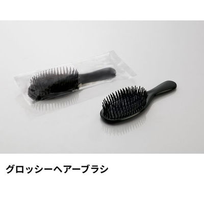 ダイト ホテルアメニティ グロッシーヘアーブラシ クリアOPシリーズ 00475171 1ケース(100点×4))（直送品）