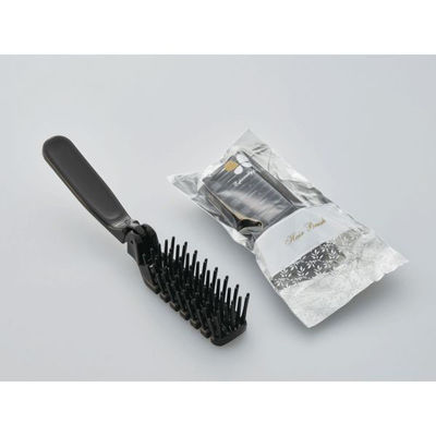 ダイト ホテルアメニティ スケルトンヘアーブラシ カラットシリーズ 00475211 1ケース(300点×2))（直送品）