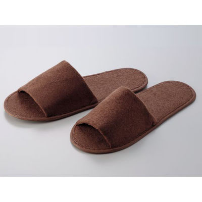 ダイト ホテルアメニティ スリッパ ラグーン 茶 00475226 1ケース(1点×300))（直送品）