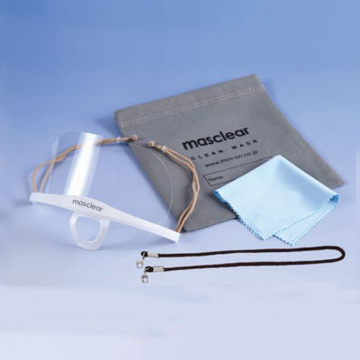 大一産業 プラスチックマスク マスクリア ベーシック 5個入り 00691041 1パック(1点)（直送品）