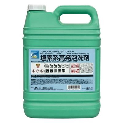大一産業 設備・機械用洗剤 ファースト・フォーミングクリーナー 5kg 00691065 1ケース(1点×3))（直送品）