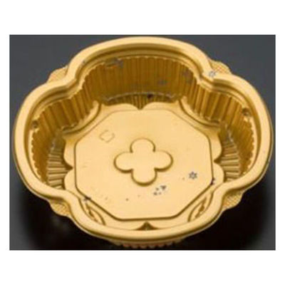 リスパック 惣菜容器 クリーンカップ よつば15-35B カリス金 PAPR898 1パック(50点)（直送品）