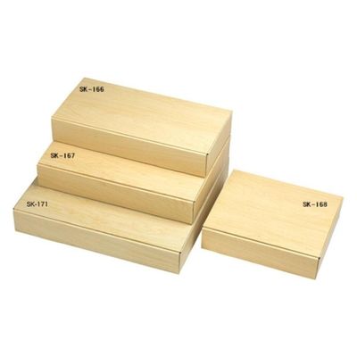 ヤマニパッケージ ギフト箱 SK-166 ウッドボックス(内側はっ水) M 1ケース(50点×2))（直送品）