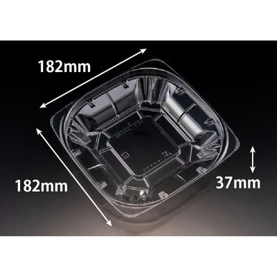 リスパック サラダ容器 バイオ ハクリア 18-37B PBPP370 1パック(50点)（直送品）