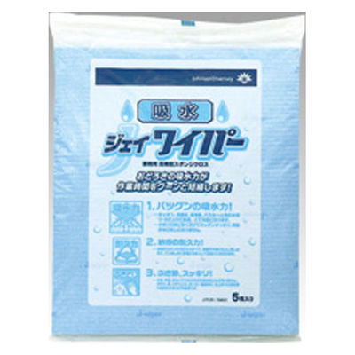 シーバイエス ウエットシート 吸水ワイパー Jワイパー(5枚入) 219139 1ケース(1点×20))（直送品）