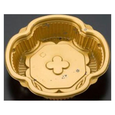 リスパック 惣菜容器 クリーンカップ よつば15-35B カリス金 PAPR898 1ケース(50点×18))（直送品）