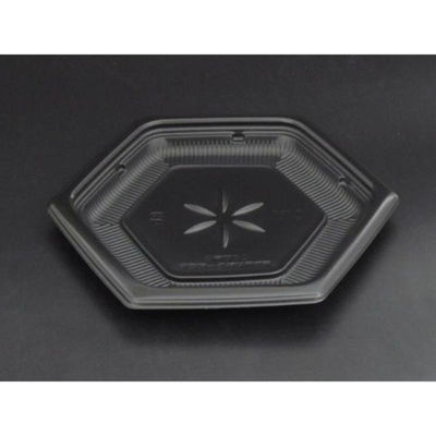 リスパック 軽食容器 バイオデリカ KA R20B 黒 RHBD941 1ケース(50点×12))（直送品）