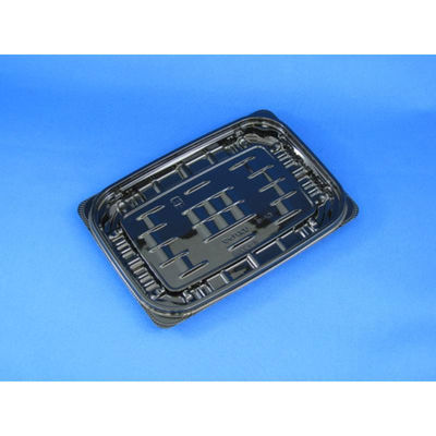 リスパック 惣菜容器 バイオカップ ガード 330B 黒 PABG207 1パック(50点)（直送品）