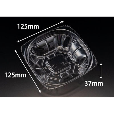リスパック サラダ容器 バイオ ハクリア 13-37B PBPP120 1パック(50点)（直送品）