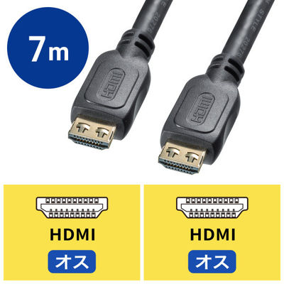サンワサプライ  ラッチ付HDMIケーブル（7m） KM-HD20-P70L（直送品）