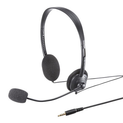 サンワサプライ  4極対応ヘッドセット MM-HS408BK（直送品）