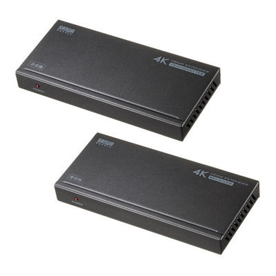 サンワサプライ  HDMIエクステンダー(4K対応・120m延長） VGA-EXHDPOC（直送品）
