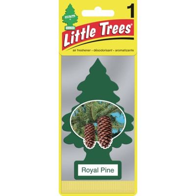 カーフレッシュ社 リトルツリーズ LT エアーフレッシュナー 1P ー Royal Pine(ロイヤルパイン) LT001 1枚（直送品）
