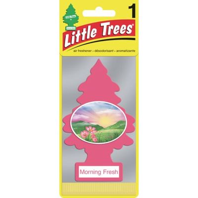 カーフレッシュ社 リトルツリーズ LT エアーフレッシュナー 1P ー Morning Fresh(モーニングフレッシュ) LT016 1枚（直送品）