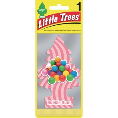 カーフレッシュ社 リトルツリーズ LT エアーフレッシュナー 1P ー Bubble Gum(バブルガム) LT034 1枚（直送品）