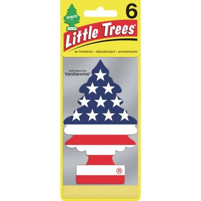 カーフレッシュ社 リトルツリーズ LT エアーフレッシュナー 6P ー America(アメリカ) LT651 1パック(6枚)（直送品）