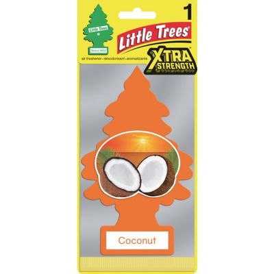 カーフレッシュ社 リトルツリーズ LT Xーtra Strength 1P ー Coconut(ココナッツ) LT402 1枚（直送品）