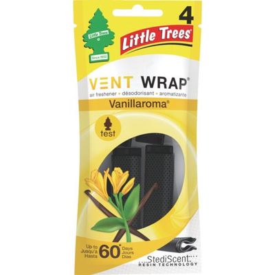 カーフレッシュ社 リトルツリーズ LT Vent Wrap ー Vanillaroma(ヴァニラロマ) LT503 1個 671-4630（直送品）
