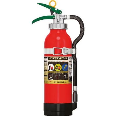 モリタ宮田工業 MORITA 自動車用消火器・粉末・加圧式・ストップ EAC-10C 1本 412-7914（直送品）