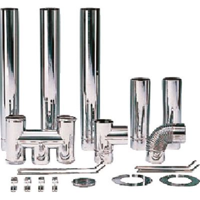 静岡製機 静岡 排気筒セット 50340180001 1箱 423-3811（直送品）