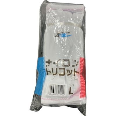 中部物産貿易 HOーKEN ナイロントリコットNT1000 Lサイズ NT1000-L 1ダース 428-8198（直送品）