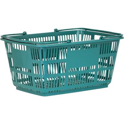 スーパーメイト カゴCBー33Eブルーグリーン360×505×250 CB-33EBG 1個 339-8420（直送品）