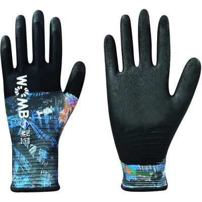 東和コーポレーション トワロン 水性ポリウレタン背抜き手袋 WOMBーMF2 Collage M 742-M 1双 574-1519（直送品）