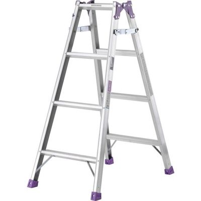 アルインコ 兼用脚立 1.11m 最大使用質量100kg MR120W 1台 468-8011（直送品）