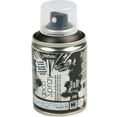 ペベオ・ジャポン ペベオ デコスプレー 100ml マット色 ブラック 093730 1本 538-2757（直送品）