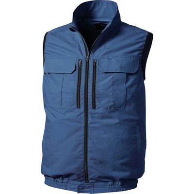 空調服 ベスト ダークブルー 4L KU92300C14S6 1着 551-8591（直送品）