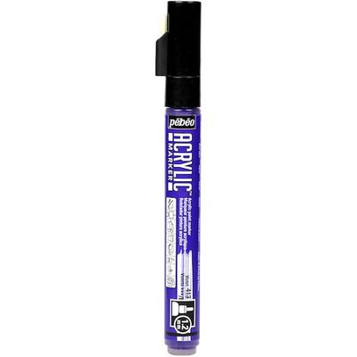 ペベオ・ジャポン ペベオ アクリリックマーカー 1.2mm 細ラウンド バイオレット 205713 1本 546-3356（直送品）