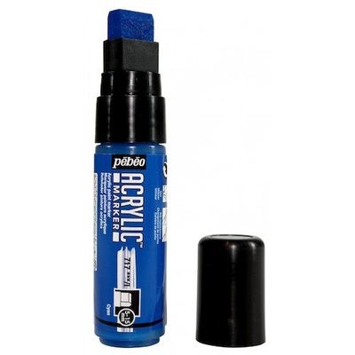 ペベオ・ジャポン ペベオ アクリリックマーカー 「5ー15mm」チズルフラットシアン 201717 1本 546-3337（直送品）