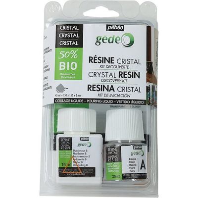 ペベオ・ジャポン ペベオ バイオベース・クリスタルレジンキット45ml(主剤30ml+硬化剤15ml) 766149 1個 556-8801（直送品）