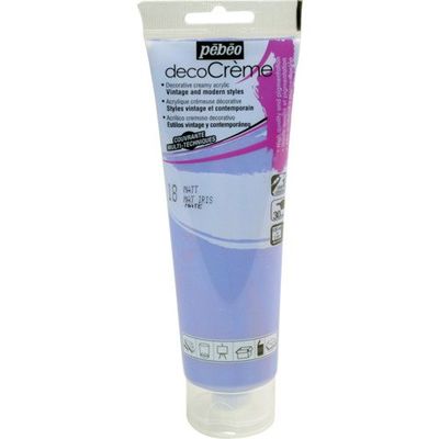 ペベオ・ジャポン Pebeo デコクリーム 120mlマット アイリス 089018 1本 555-9417（直送品）