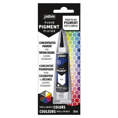 ペベオ・ジャポン Pebeo 【油性リキッド顔料】 フルイドピグメント20ml ブルー 650667 1個 556-2543（直送品）