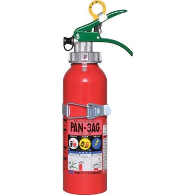 日本ドライケミカル NDC 自動車用加圧式粉末ABC消火器 PANー3AG([[R1]]) PAN-3AG-1 1本 574-1626（直送品）
