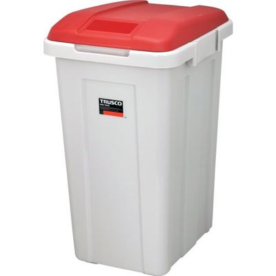 トラスコ中山 TRUSCO Rジョイント分別ボックス 45L フタ色レッド(赤色) TRJ01A 1個 582-3721（直送品）