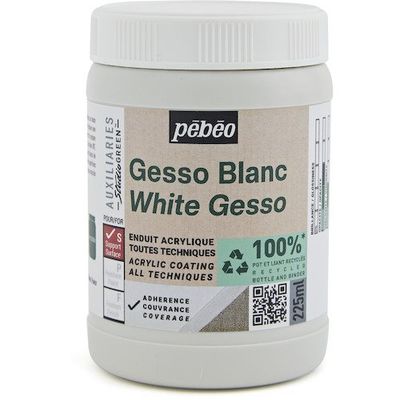 ペベオ・ジャポン ペベオ スチューディオ グリーン アクリリック ジェッソ 225ml 818603 1本 601-6645（直送品）