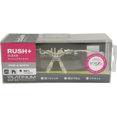 Bolle Safety RUSH+ピンクリボン クリアレンズ JIS ブリスタパッケージ RUSHPG00JBL 1個 592-8785（直送品）