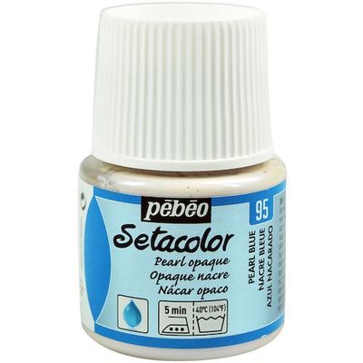 ペベオ・ジャポン ペベオ 布用水性アクリル絵具セタカラー不透明色 45ml パールブルー 202095 1本 575-8812（直送品）