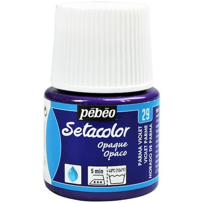 ペベオ・ジャポン ペベオ 布用水性アクリル絵具セタカラー不透明色 45ml パルマバイオレット 295029 1本 575-8817（直送品）