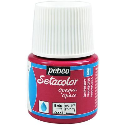 ペベオ・ジャポン ペベオ 布用水性アクリル絵具セタカラー不透明色 45ml ラズベリー 295081 1本 576-0307（直送品）