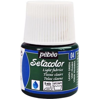 ペベオ・ジャポン ペベオ 布用水性アクリル絵具セタカラー透明色 45ml ローングリーン 329004 1本 575-8778（直送品）