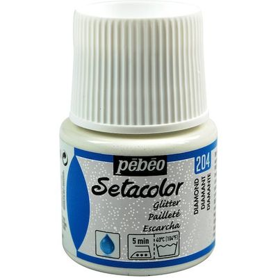 ペベオ・ジャポン ペベオ 布用水性アクリル絵具セタカラーグリッター 45ml ダイアモンド 329204 1本 575-8802（直送品）