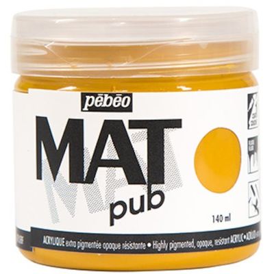 ペベオ・ジャポン ペベオ マットピュブ 140ml NO.18 イエローオーカー 256018 1本 594-1069（直送品）