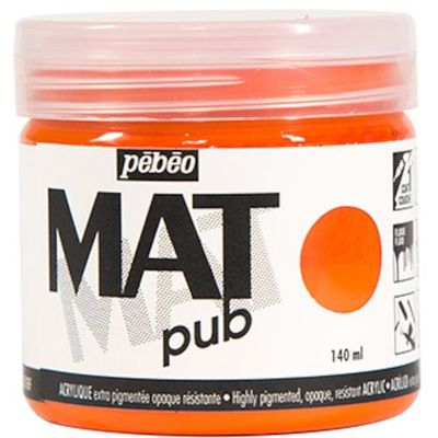 ペベオ・ジャポン ペベオ マットピュブ 140ml NO.04 ブライトオレンジ 256004 1本 594-1076（直送品）