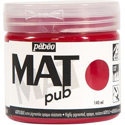 ペベオ・ジャポン ペベオ マットピュブ 140ml NO.07 カーマインレッド 256007 1本 594-2582（直送品）