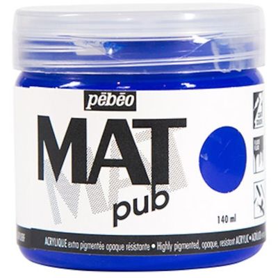 ペベオ・ジャポン ペベオ マットピュブ 140ml NO.10 ウルトラマリンブルー 256010 1本 594-1078（直送品）