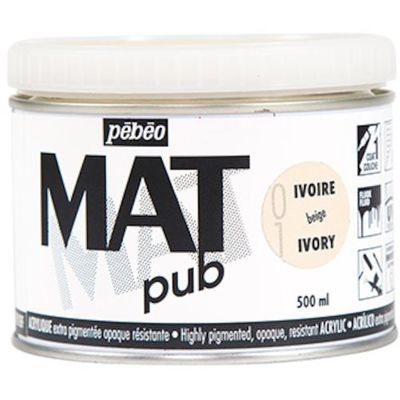 ペベオ・ジャポン ペベオ マットピュブ 500ml NO.01 アイボリーベージュ 257001 1本 594-1077（直送品）
