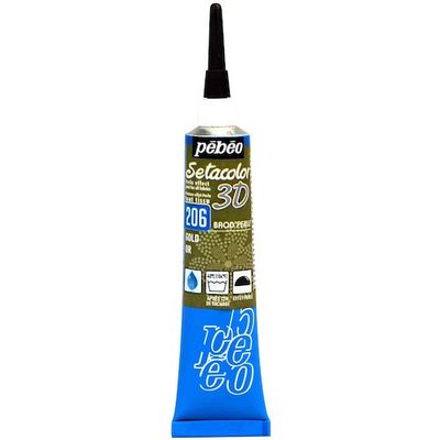 ペベオ・ジャポン ペベオ セタカラー3Dブロードパール20mlNO.206ゴールド 557206 1本 607-4435（直送品）